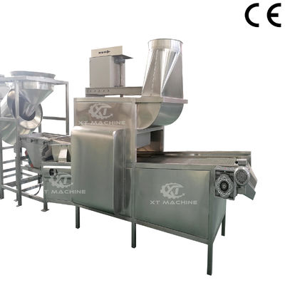 Dobra cena. Maszyna do chłodzenia orzeszków ziemnych ze stali nierdzewnej 304 o pojemności 1800 kg/h i napięciu 220V/380V do przetwarzania orzechów w Internecie