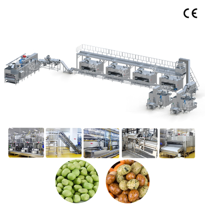 Dobra cena. Linia do produkcji powlekania i pieczenia orzeszków ziemnych z sezamem 1000 kg/h do powlekanych prażonych orzeszków ziemnych ze stali nierdzewnej spożywczej 304 w Internecie