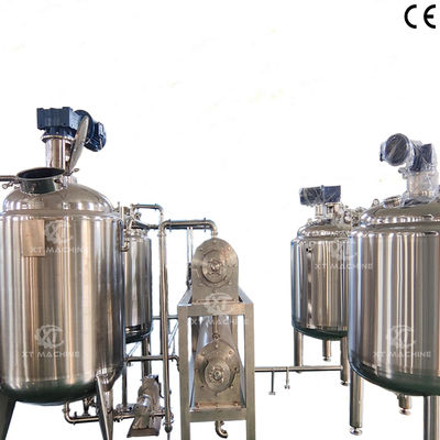 Dobra cena. Industrial Emulsifying Mixing tank Peanut Butter Blending/De-gassing Tank w Internecie