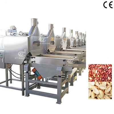 Dobra cena. Stainless Steel 304 Peanut Slitting and Blanching Machine for Blanched Peanut Output in Food Application w Internecie