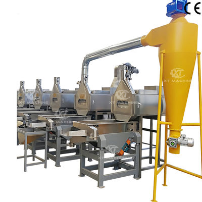 Dobra cena. 500-1000kg/h Peanut Cutting and Blanching Machine Split Nut Blanching Machine With CE Certification w Internecie