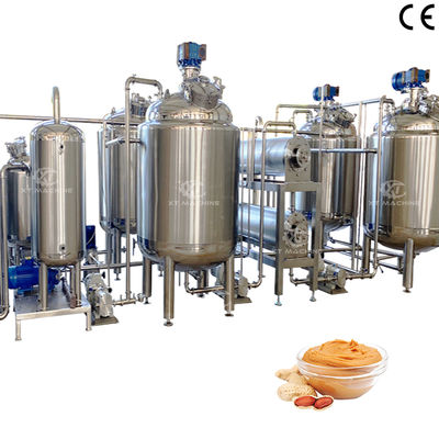 Dobra cena. Peanut Butter Blending Tank High Quality Heating and Insulation Mixing Tank Industrial Emulsifying Mixing tank w Internecie