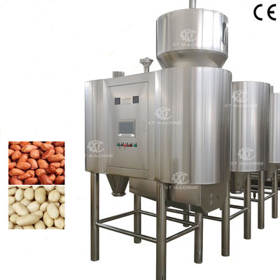 Dobra cena. Wysoka prędkość wyczyszczania 500-2000 kg/h Pneumatyczna maszyna do łuszczenia orzeszków w powietrzu z automatycznym karmieniem i rozładowaniem w Internecie