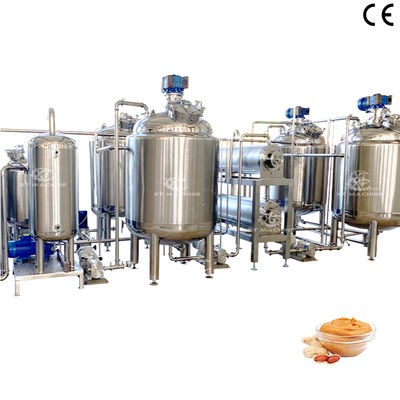 Dobra cena. Peanut Butter Blending Tank High Quality Heating and Insulation Mixing Tank Industrial Emulsifying Mixing tank w Internecie