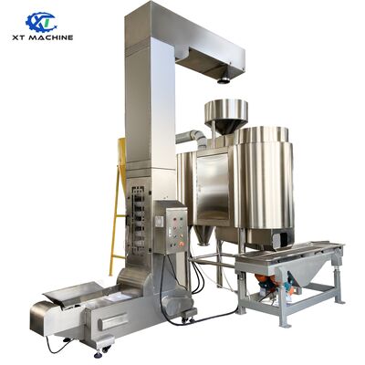 Dobra cena. Przenośnik kubełkowy typu Z 304SUS z podajnikiem elektromagnetycznym i mocą 0,75 kW do transportu orzechów w Internecie