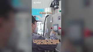 W pełni automatyczny piekarnik do orzeszków ziemnych: orzeszki ziemne w rybiej skórce są chrupiące i nie przyklejają się do zębów