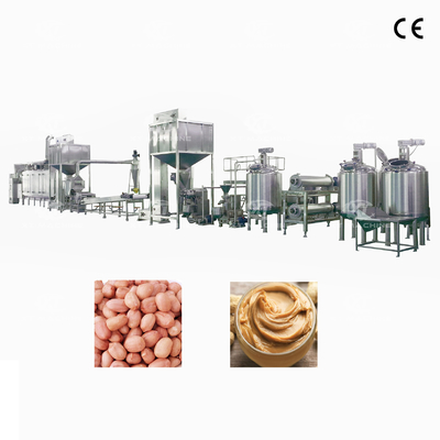 Maszyna do produkcji masła orzechowego 1000kg/h-5000kg/h
