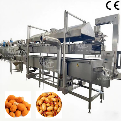 Dobra cena. SUS304 Maszyna do smażenia automatycznego 500 800 kg/h Do przekąsek Żywność frytki frytki orzechy Mięso Orzeszki przemysłowe w Internecie