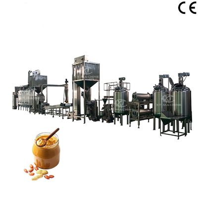 1000-1200 kg/h Maszyna do tłoczenia masła orzechowego Maszyna do produkcji dżemu orzechowego Maszyna do produkcji pasty orzechowej