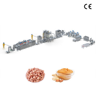 Dobra cena. Full Automatic Peanut Butter Production Line with Dual-Stage Grinding and PLC Control for Efficient Processing w Internecie