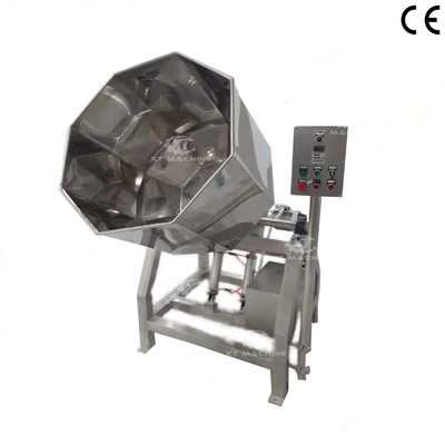 Octagonal Snack Seasoning Machine 500kg/h S304 Stainless Steel