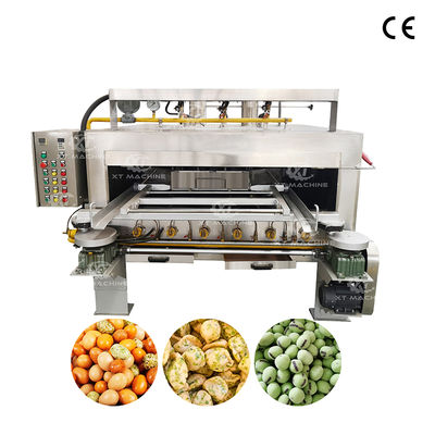 Dobra cena. PLC Control Japońskie fasolki Swing Oven Powlekane orzeszki orzechowe Swing Roaster do orzechów o pojemności 50-100kg/h w Internecie