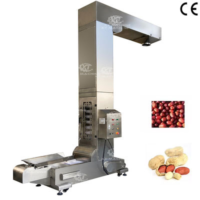 Dobra cena. SUS304 Winda wiadrowa ze stali nierdzewnej Z z samoczyszczeniem i mocą 0,75 kW do przetwarzania orzeszków ziemnych w Internecie