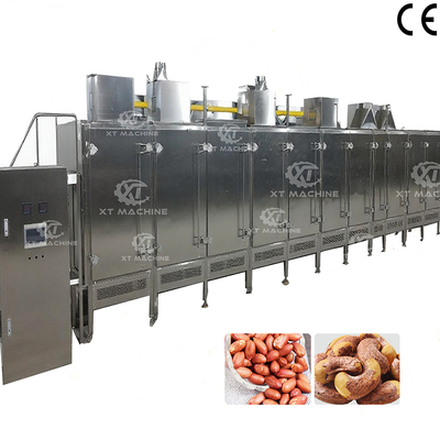 Dobra cena. Piec do prażenia orzechów z taśmą ciągłą ze stali nierdzewnej 304 przeznaczony do kontaktu z żywnością, 2000 kg/h w Internecie