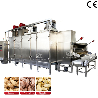 Dobra cena. Ciągła maszyna do prażenia orzechów 500kg/h Sterowanie PLC Stal nierdzewna w Internecie