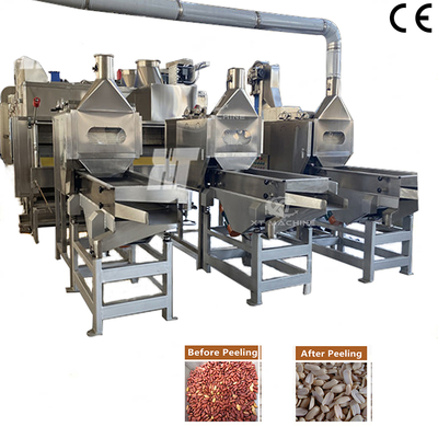 Dobra cena. 600-800kg/h Peanut Blanching Machine with 98-99% Peeling Rate w Internecie