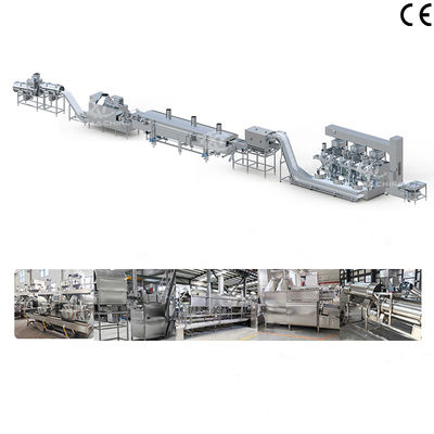 Dobra cena. 1000-2000 kg/h W pełni automatyczne urządzenia do powlekania i smażenia orzechów Maszyna do wytwarzania orzechów powleczonych mąką do zakładów przetwórstwa żywności w Internecie