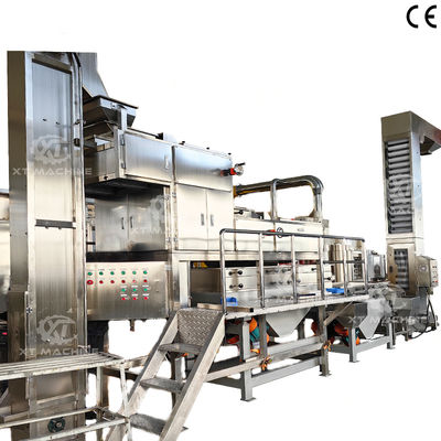 500 kg/h Automatyczne klasyfikowanie kruszywa orzeszków Maszyna do cięcia orzeszków Maszyna do kruszenia orzechów