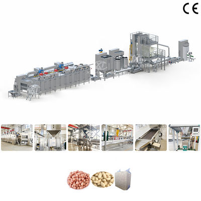 Dobra cena. Przemysłowa linia produkcyjna z stali nierdzewnej 304 z palonego orzeszka lizowego, wytwarzanie orzeszków lizowych, o mocy 500-1000 kg/h w Internecie
