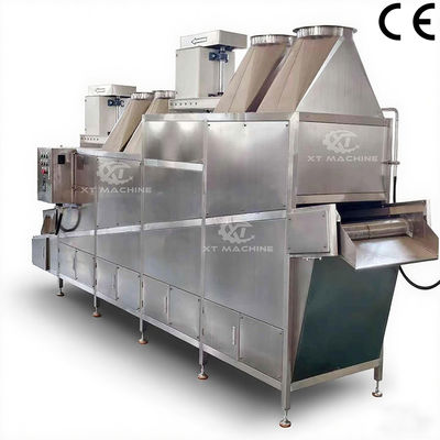 Dobra cena. Maszyna chłodząca orzeszki pieczone 500 kg/h System przenośnika chłodzącego orzeszki ziemne dla orzeszków migdałowych i macadamia w Internecie
