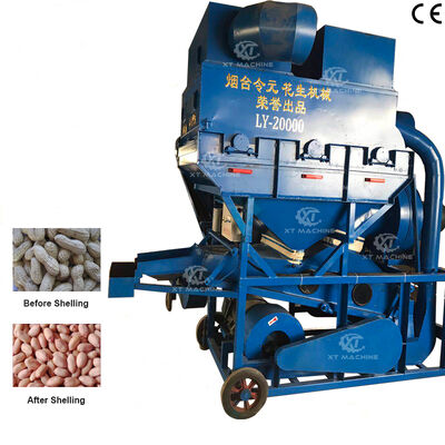 Dobra cena. High Shell Rate High Efficiency Groundnut Shelling Machine Peanut Processing Machine Gas / Electric Powered w Internecie