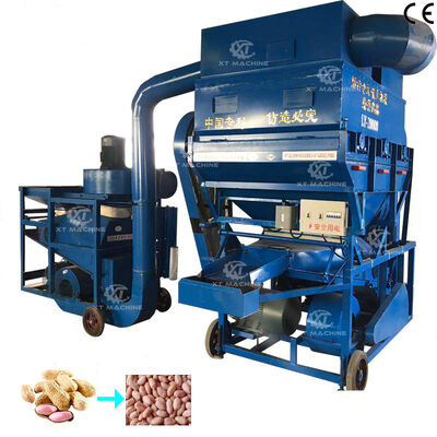 Dobra cena. Hot Sale 800kg/h-2000kg/h Automatic Peanut Sheller Groundnut Dehulling Machine Suitable for Agricultural Industrial w Internecie