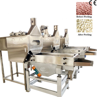 Dobra cena. Stainless Steel 304 Peanut Slitting and Blanching Machine for Blanched Peanut Output in Food Application w Internecie