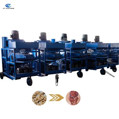 Dobra cena. Profesjonalna maszyna do obłuskiwania orzeszków ziemnych o wydajności 5000 kg/h, z 99% stopniem obłuskiwania i zasilaniem 380V 50Hz 3-fazowym w Internecie