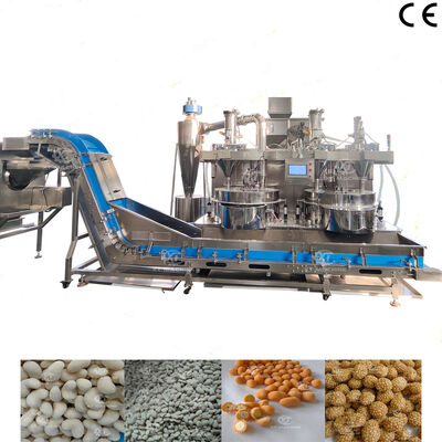 Sprzedaż bezpośrednia z fabryki 500kg/h-1000kg/h Maszyna do powlekania orzechów, maszyna do produkcji orzeszków ziemnych w polewie