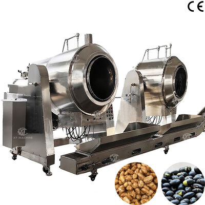 Dobra cena. Automatyczna maszyna do pokrywania i ogrzewania cukru o masie 70 kg/partię Maszyna do produkcji orzechów orzechowych powlekanych cukrem dla przemysłu spożywczego w Internecie