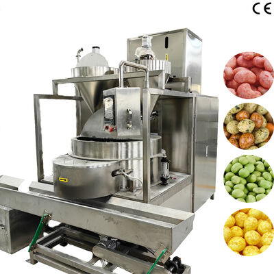 Dobra cena. Automatyczna maszyna do produkcji powlekanych orzeszków ziemnych w kształcie jajek o wydajności 200-300 kg/h z kontrolą PLC dla zakładu przetwórstwa przekąsek z orzechów w Internecie