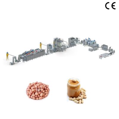 Dobra cena. Linia produkcyjna masła orzechowego klasy przemysłowej 200-5000 kg/h Linia do tłoczenia orzechów w pełni automatyczna W Internecie